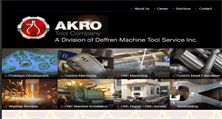 Desktop Screenshot of akrotool.com