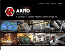 Tablet Screenshot of akrotool.com